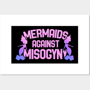 Mermaids against misogyny Posters and Art